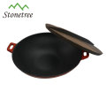 color enamel wok